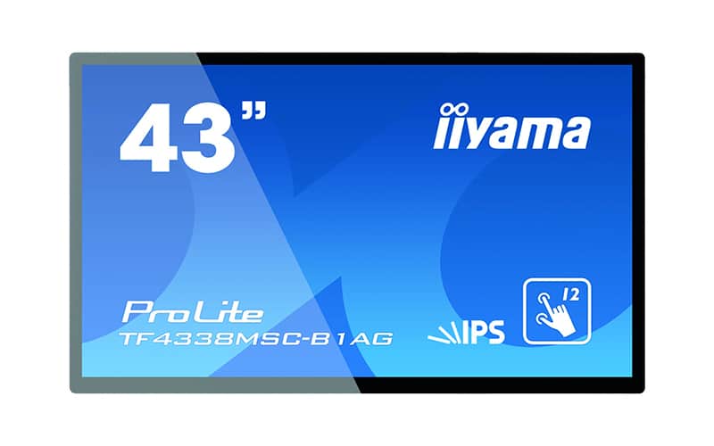 Iiyama ProLite TF4338MSC-B1  Kapazitiv, 43", Multitouch