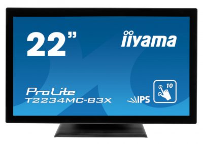 Iiyama ProLite T2234MC-B3X Multitouch – 22″  Kapazitiv, 22", Multitouch