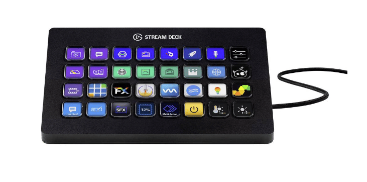 Elgato Stream Deck XL   programmierbares USB-LCD-Tastenfeld (32 Tasten)