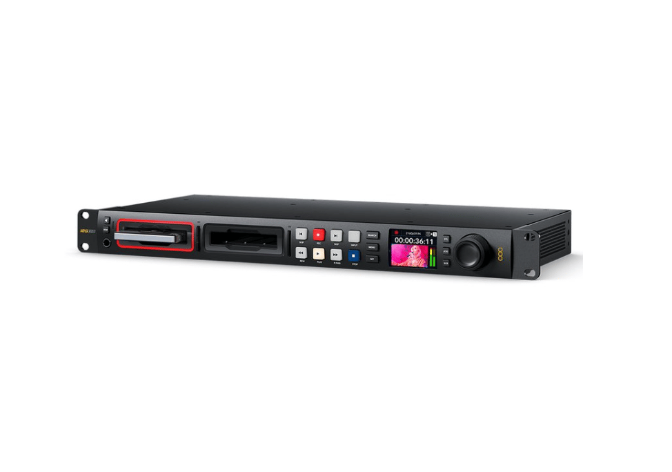 Blackmagic Hyperdeck Studio 4K Pro  Festplattenrekorder und Videozuspieler